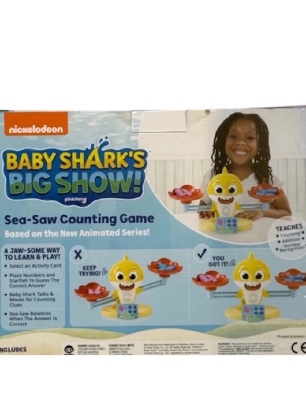 Baby Shark Counting Game Sea Saw